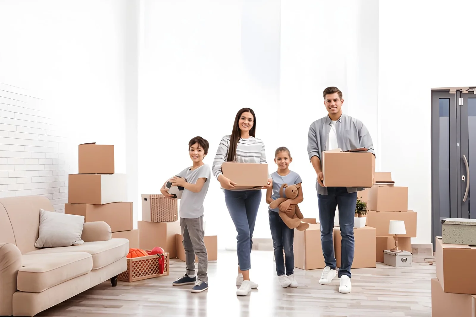 How Do You Organize Boxes in a Small New Home?