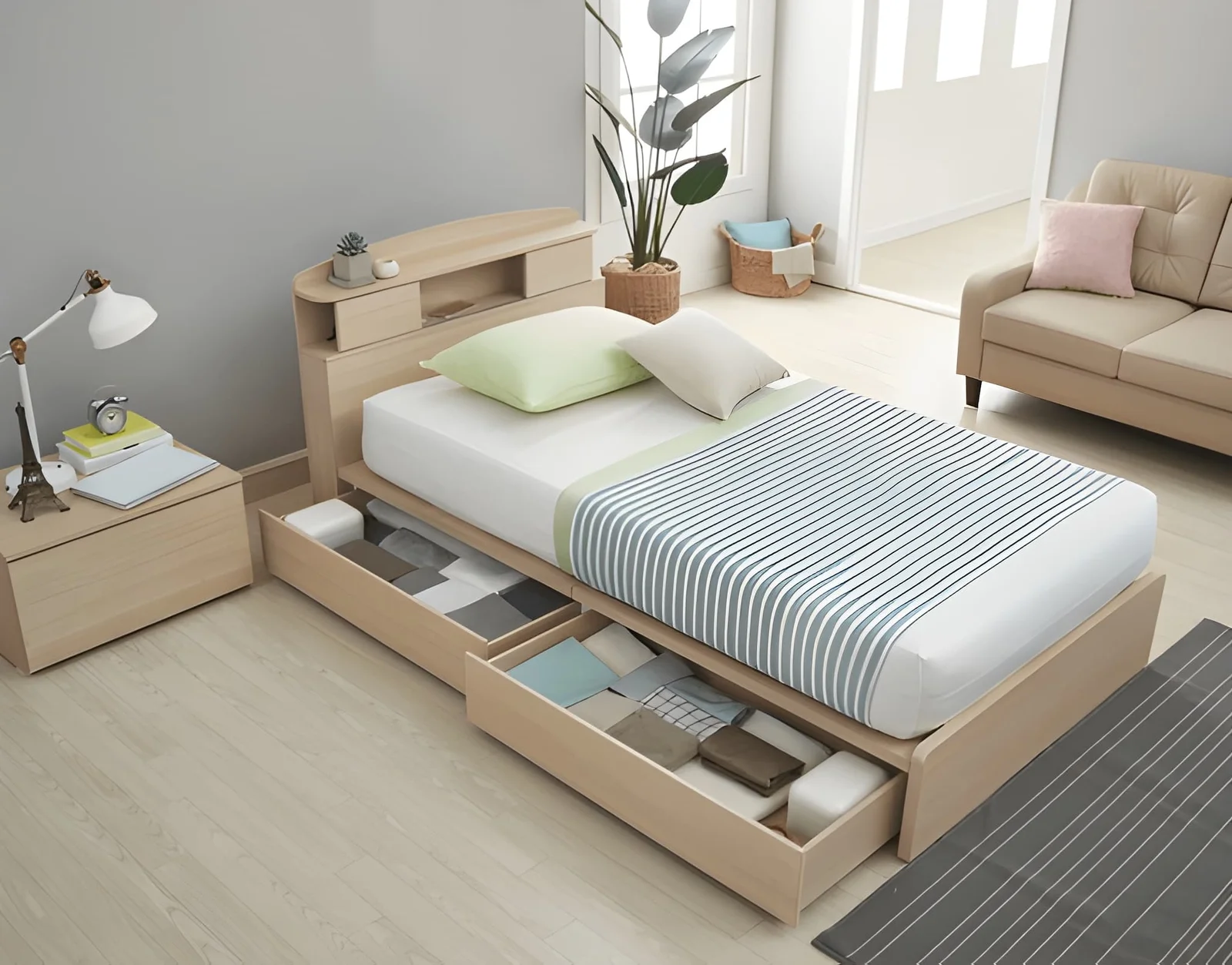 Could One Forgotten Space Under Your Furniture Become Useful Storage?